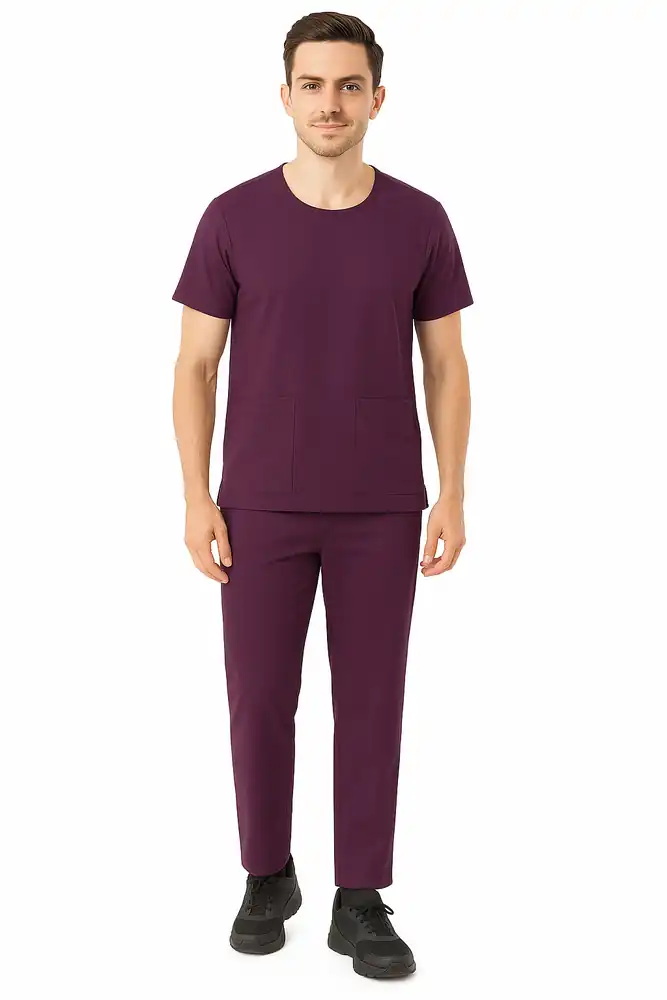 U Neck Mens Scrub